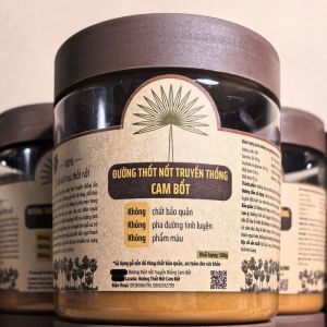 (500g - hũ nhựa) Đường thốt nốt truyền thống Cam Bốt