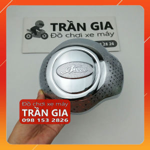 Ốp lốc máy lớn nhỏ xe Nozza Grande năm 2014-2015-2016-2017-2018 ốp che lốc nồi xi inox - phụ kiện trang trí Yamaha