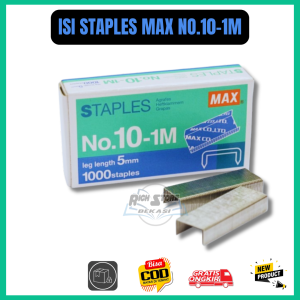ISI STAPLES UKURAN KECIL NO.10-1M MERK MAX