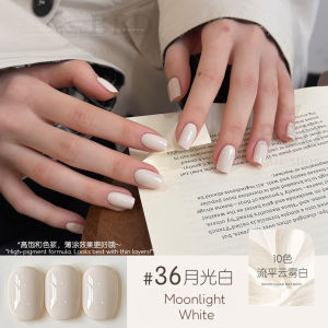 GAOY Cloud Mist White Series Gel Nail Polish 11ml Self Leveling Soft Milky White Series Professional UV LED Nail Art DIY Salon Quality Colors / Pengilat Kuku Gel Putih Susu GAOY Cantik Nude White Warna Viral Mudah Guna Professional Nail Polish Gel