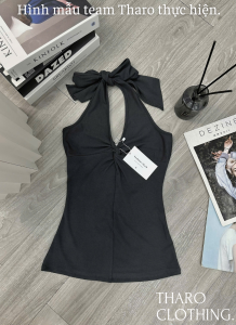 Áo Yếm Xoắn Ngực Cột Dây - Tharo Clothing [AO00276]