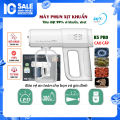 Máy phun khử khuẩn nano, Sung phun sương diệt khuẩn K5 Pro, súng xịt khuẩn cầm tay, thiết bị phun khử trùng gia đình tích hợp đèn xịt diệt khuẩn bằng tia UV diệt 99,9% vi khuẩn, công suất mạnh mẽ - Giadungbv247.