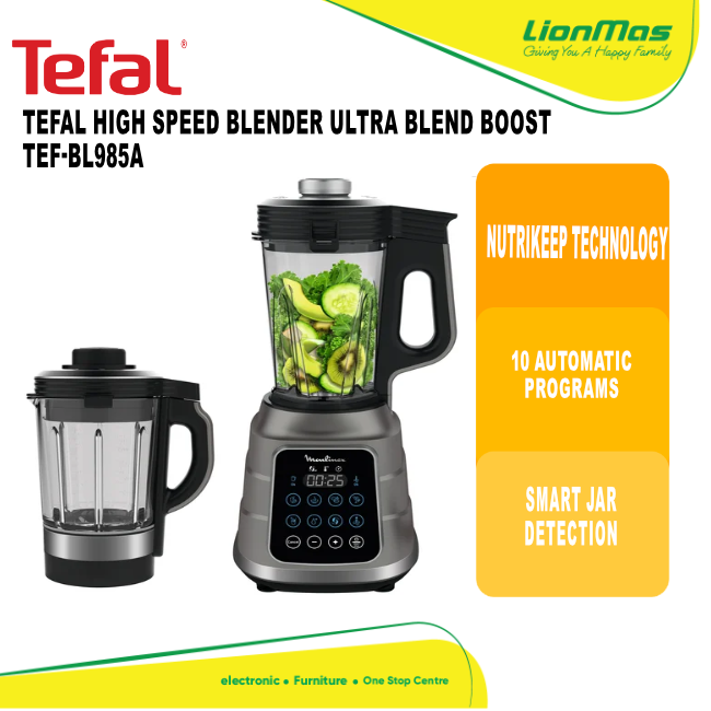 TEFAL HIGH SPEED BLENDER ULTRABLEND BOOST TEF-BL985 | Lazada