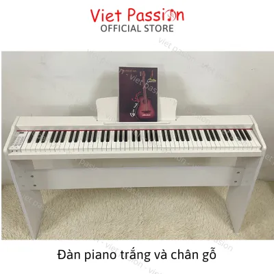 Đàn piano điện 88 phím có pedal đầy đủ chức năng kết nối bluetooth Bảo Hành 12 tháng Viet Passion HCM