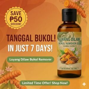 buy 1 take 1 LUYANG DILAW Bukol Remover Oil 60ml for Thyroid treatment