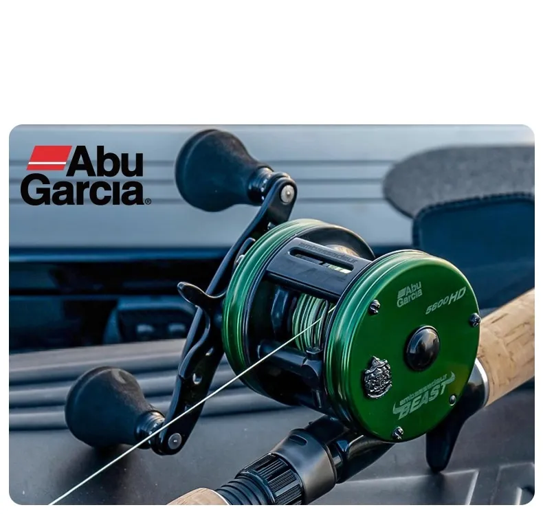 ABU GARCIA AMBASSADEUR Beast HD Casting Reel Left Hand Fishing