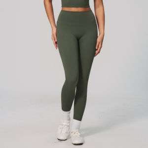 High-waisted butt-lifting fitness pants for women tight-fitting outdoor cycling sports running pants breathable quick-dry yoga pants 6116