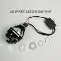 LAMPU PROJECTOR PROJIE BILED SUROW CX60 V2 2.5 INCH SUPER TERANG. 
