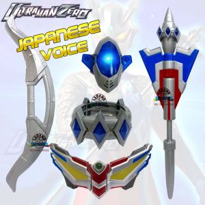 Super Hero Ultraman Zero DX Ultra Zero Eye Henshin Zero Slugger Set Bracelet And Sword Spark Toys Set