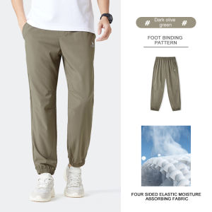 Cameljeans กางเกงยีนส์กางเกงกีฬาผู้ชายกางเกงวอร์มกางเกงระบายอากาศใหม่ฤดูใบไม้ร่วง