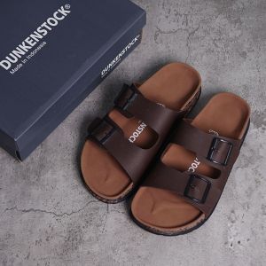 DUNKENSTOCK Arizona Sandal Pria Selop Birken Cowo Dewasa Sol Puyuh Model Keren Casual Terbaru Kekinian