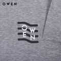 OWEN - Áo thun nam Tshirt ngắn tay Body Fit TSN233247 màu Ghi chất liệu COTTON MODAL. 