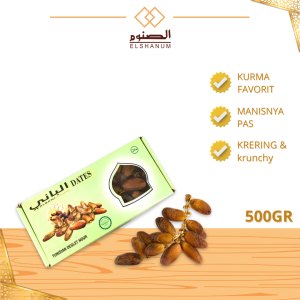 Kurma Tunisia tangkai Premium 500gr / Kurma Albani palm fruit / SHABANI STORE