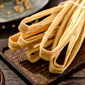 ฟองเต้าหู้เส้น 腐支条 ออร์แกนิก ธรรมชาติ ไขมันตำ่ อร่อย