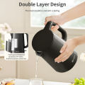 Simplus Electric Jug Kettle (1.7L/1500W) 304 Stainless Steel Auto Power Off Boil-Dry Protection. 