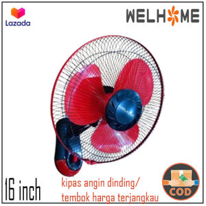 TERBARU Kipas Angin Dinding Besi GMC 516 /Wall Fan 16 inch Tembok /Tornado fan TERBARU DAN terlaris.
