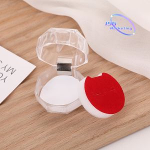 Crystal Ring Jewelry Box Storage Boxes Ring Gift Case Crystal Earrings Ring Jewelry Storage Boxes