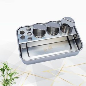 khay đựng dụng cụ y tế spa inox đa năng