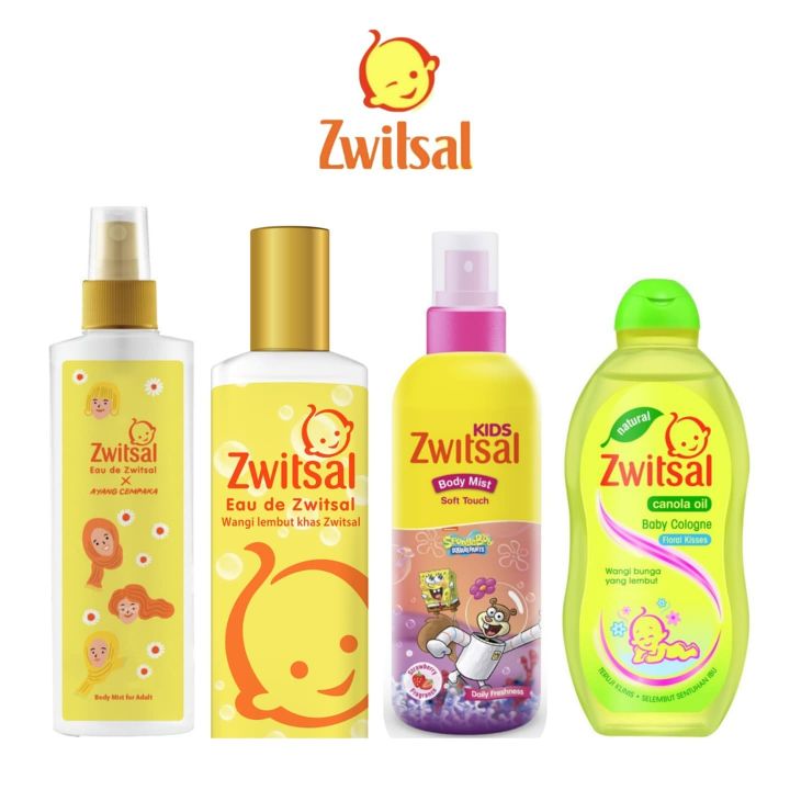 Soft Touch Body Mist For Kids Body Mist Parfum Zwitsal Baby Best