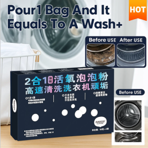 💕Hot Sale💕2 in 1 Washing Machine Cleaning Oxygen Bubble Powder High Speed Washing Machine Tank Cleaner Oxygen Powder Machine Tank Decontamination Oxygen Bubble Powder洗衣机清洗活氧泡泡粉