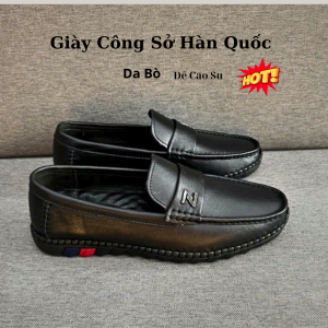 ( LINK MỞ BÁN )Giày Tây Nam Oxford Nam Da Bò Dáng Hàn Quốc Sang Trọng Cho Các Anh