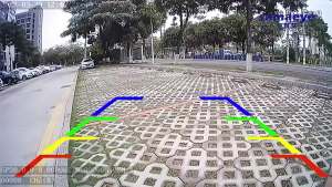 Car Rear View Camera Car Rear Camera Parking System 4.3 Inch Car Reverse Camera Easy Installation Vehicle Camera Car Rear Camera