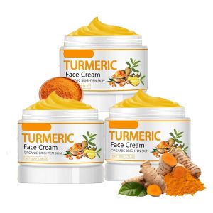 Turmeric Face Cream – Natural Turmeric Moisturizer Cream For Dark Spots RemoverEvens Skin Tone Face Cream Smoothes Fine Lines Daily Moisturizer For Face And Body