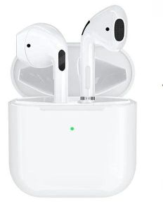 Pro 4 Earphone Wireless Bluetooth TWS Headphone Noise Reduction Gaming Headset for Mobile Devices Earbuds