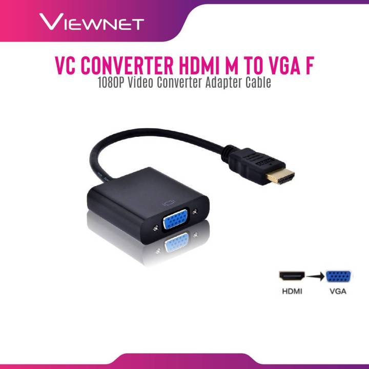 CONVERTER VC 1080P HDMI M TO VGA F Adapter Digital To HDMI Cable , HDMI