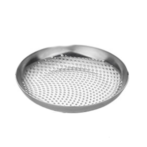 Round Plates Trays Stainless Steels Plate Feeding Serving Tableware For Outdoor Camping Hiking Enduring