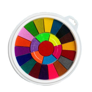 25 Warna Cap Tangan Painting Finger Painting Melukis Dengan Jari Untuk Anak