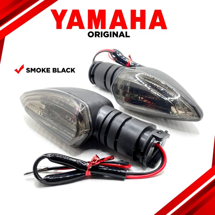 Yamaha Signal light smoke black universal for aerox V1 155 Lazada PH