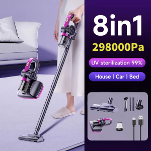 [10 Years Warranty]Midea 498000Pa Vacuum Cleaner 3in1 Rechargeable Powerful Suction Dust Mite Removal Cordless Car Household Vacuum Cleaner
