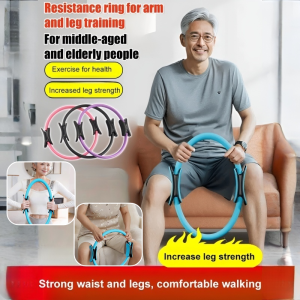 Pilates Ring Magic Circle Yoga Resistance Ring for Full Body Workout Toning Inner Thigh Arms Legs Core Trainer Home Gym Equipment