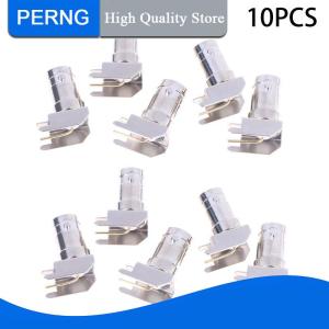 [PERNG] Tehe 5 10 20pcs 50 Q9 BNC nữ góc phải 90 độ cắm Solder cup PCB Nickel mạ đồng thau RF Coaxial Adapter