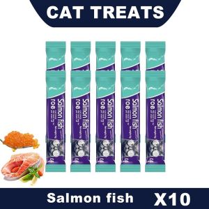 100pcs Pet Snacks Cat Strips Cat Kitten Snacks Cat Treats Fresh Wet Food