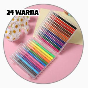 BRUSH COLOR PEN spidol warna calligraphy / soft pena kuas kaligrafi
