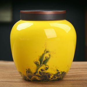 【Ship in 24H】Ceramics Urn Cremation FuneralCat Dog Memorial Keepsake 陶瓷宠物骨灰罐 密封罐 家用宠物骨灰盒E4