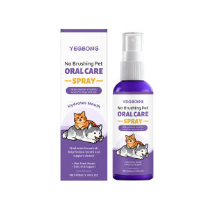 Pet Oral Care Spray Dog Teeth Spray Daily Oral Hygiene Gentle Fresh Breath All Ages Men Women/Oral Hygiene/Pet Lovers