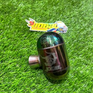 (JOGAL) TU26 KNALPOT RACING MODEL TABUNG MINI - kenalpot resing model tabung pendek mesin sprayer semprot hama 2 tak  3WZ4 TNK 777 767 838 MEREK JOGAL