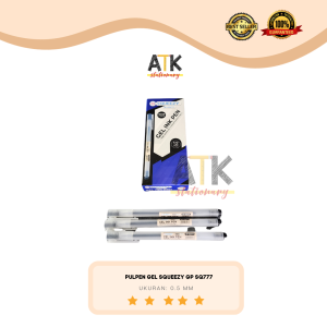 Pulpen Gel Premium Cair Squeezy GP-SQ777 0.5 mm Harga Murah atk
