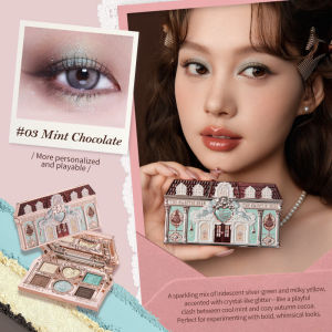 [NEW]Flower Knows The Sweetie Bear Collection 6-Color Makeup Palette Matte & Shimmer Shades Highly Pigmented Long-Lasting Delicate Finish Beginner-Friendly Browns & Pinks