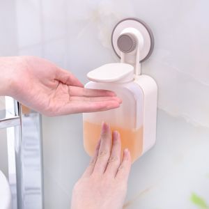 Dispenser Sabun Cuci Tangan Cair dengan Cup Suction