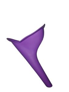 กรวยฉี่พกพา ที่ช่วยยืนปัสสาวะสตรี กรวยช่วยยืนฉี่ เดินทางรถติด กางเต็นท์ เดินป่า หรือสตรีตั้งครรภ์ Standing pee สิลิโคนล้างง่าย ใช้ซ้ำได้