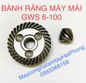 Bánh răng máy mài BO S CH mod.GWS6-100 ( NHÔNG RĂNG CHÉO / RĂNG THẲNG )