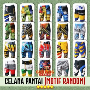 Celana Pendek Model Pantai Buat Laki-Laki - Kombinasi Warna