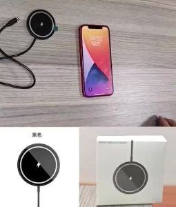 ที่ชาร์จไร้สายแม่เหล็ก 20W ชาร์จเร็วสำหรับ iPhone 12 XR X XS MAX 8 Plus อุปกรณ์เสริมสำหรับ iPhone 15 14 13 12 11 Pro Max USB C