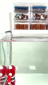 Combo Máy Bơm Baoyu BY-102 đến 105 Kèm Bộ Hút Mặt Hút Đáy MD27/MD34 Cho Hồ Cá Cao Cấp