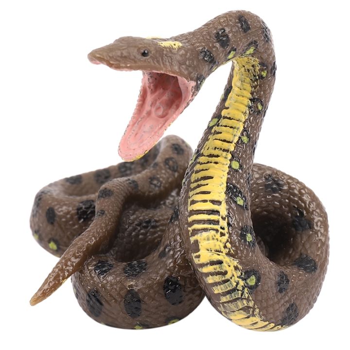 (SPND) Children'S Toy Snake Model Simulation Reptile Giant Python Big ...
