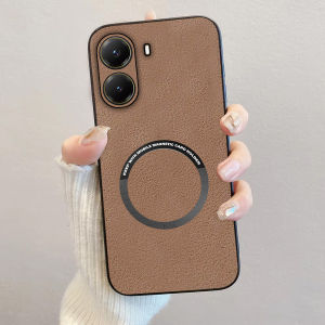 Promo Case Poco X7 Pro 5G Softcase Terbaru Luxury Magnetic Leather Magsafe